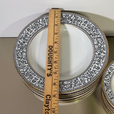 LOT 47B: Sango China Spanish Lace Service for 12