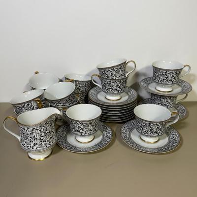 LOT 47B: Sango China Spanish Lace Service for 12