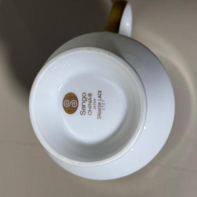 LOT 47B: Sango China Spanish Lace Service for 12