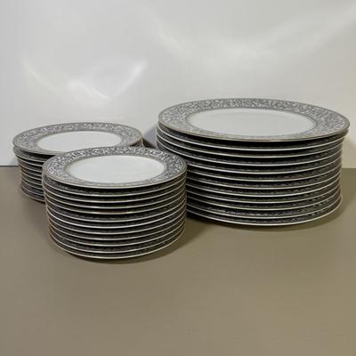 LOT 47B: Sango China Spanish Lace Service for 12