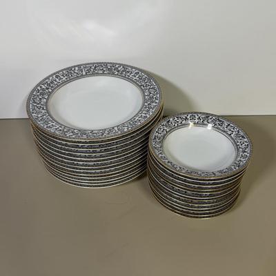 LOT 47B: Sango China Spanish Lace Service for 12