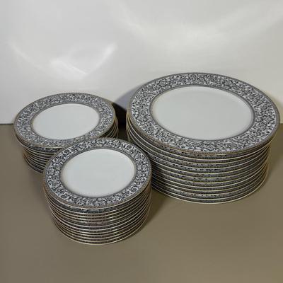 LOT 47B: Sango China Spanish Lace Service for 12