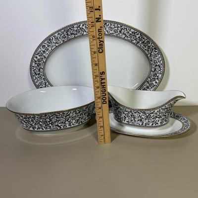 LOT 47B: Sango China Spanish Lace Service for 12