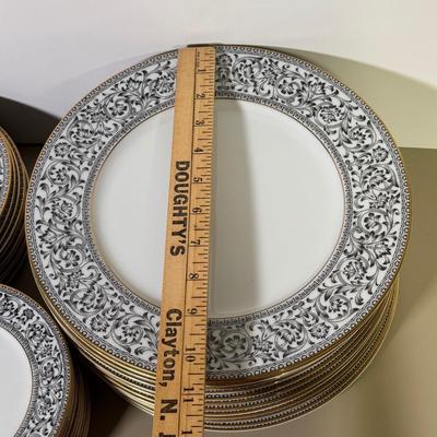 LOT 47B: Sango China Spanish Lace Service for 12