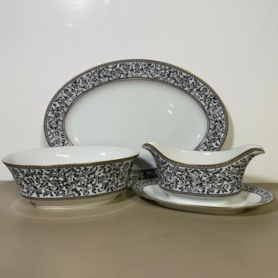 LOT 47B: Sango China Spanish Lace Service for 12