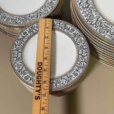 LOT 47B: Sango China Spanish Lace Service for 12