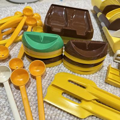 LOT 48B: Large Collection of Vintage Tupperware Utensils, Measuring Instruments & More