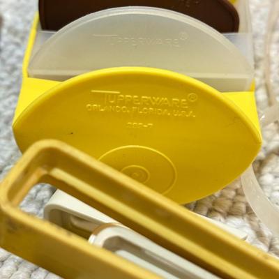 LOT 48B: Large Collection of Vintage Tupperware Utensils, Measuring Instruments & More