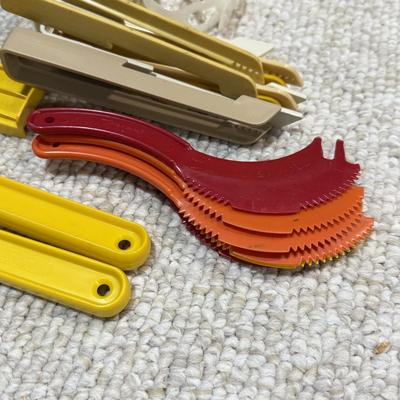 LOT 48B: Large Collection of Vintage Tupperware Utensils, Measuring Instruments & More