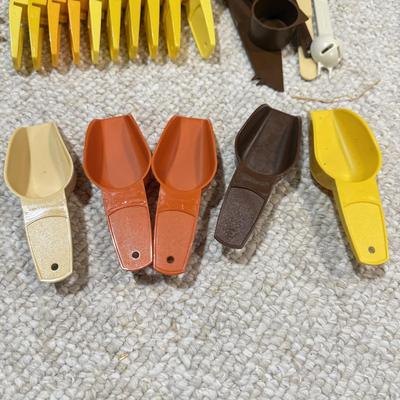 LOT 48B: Large Collection of Vintage Tupperware Utensils, Measuring Instruments & More