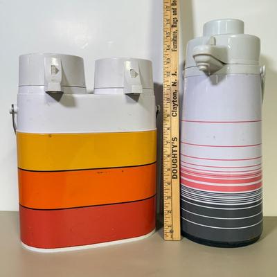 LOT 52B: Vintage Thermoses