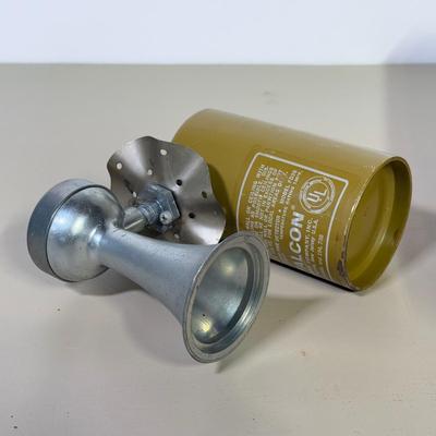 LOT 53B: NIB Kidde Pro Series Fire Extinguisher & Vintage Falcon Fire Alarm