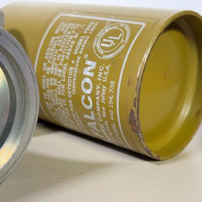 LOT 53B: NIB Kidde Pro Series Fire Extinguisher & Vintage Falcon Fire Alarm