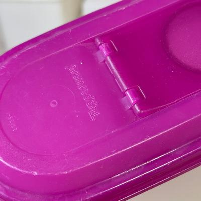 LOT 55B: Collection of Vintage Tupperware & More incl. Branded Stickers & Labels