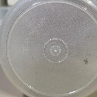 LOT 55B: Collection of Vintage Tupperware & More incl. Branded Stickers & Labels