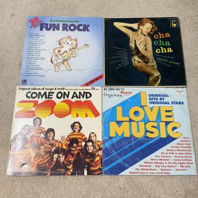 LOT 57B: Vintage Vinyl Record Collection