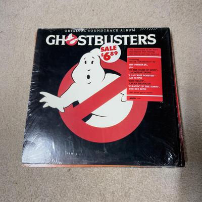 LOT 59B: Vintage Vinyl Records- Ghostbusters, Meat Loaf, Brady Bunch & More