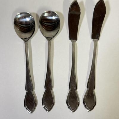 LOT 60B: The Cellar Stainless Steel Flatware Set