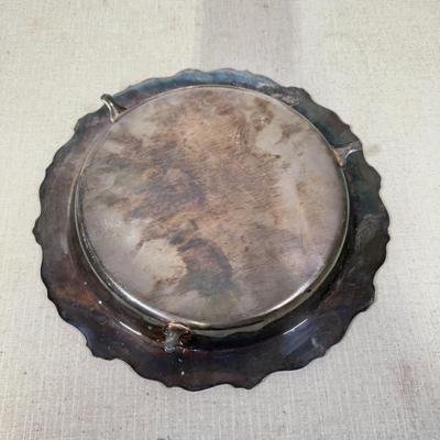 LOT 66B: Vintage Silverplate Collection - Towle Jewlery Box, Amston 1741 Platter, Victoria 118 Meat Tray & Footed Bowl