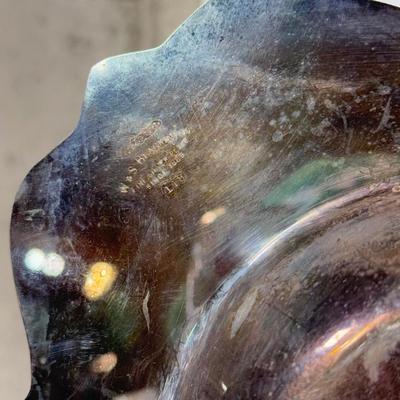 LOT 66B: Vintage Silverplate Collection - Towle Jewlery Box, Amston 1741 Platter, Victoria 118 Meat Tray & Footed Bowl