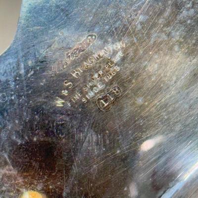 LOT 66B: Vintage Silverplate Collection - Towle Jewlery Box, Amston 1741 Platter, Victoria 118 Meat Tray & Footed Bowl