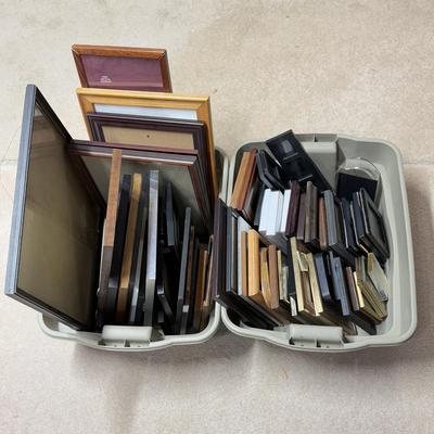 LOT 67B: Large Collection of Photo Frames