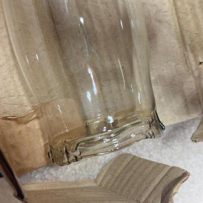 LOT 69B: Collection of Oil Lamp Parts & Accessories w/ Oil