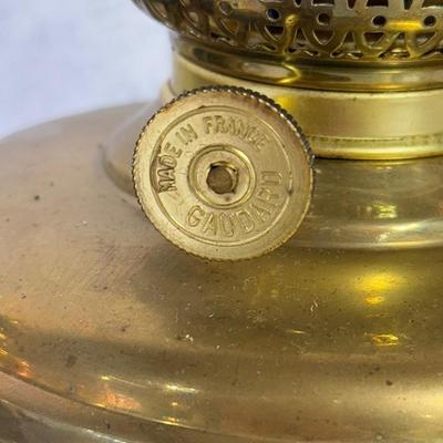 LOT 69B: Collection of Oil Lamp Parts & Accessories w/ Oil