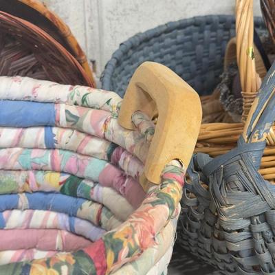 LOT 70B: Collection of Home Decor Baskets incl. Handmade