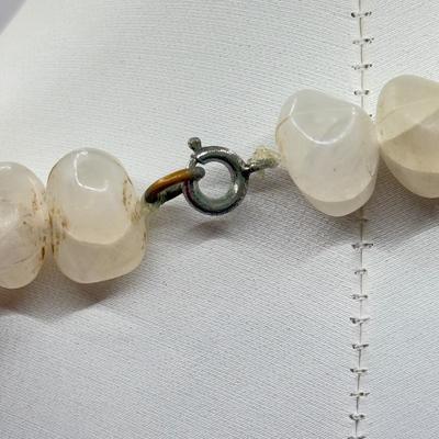 LOT 72J: Vintage Stone Bead Necklaces & Bracelets