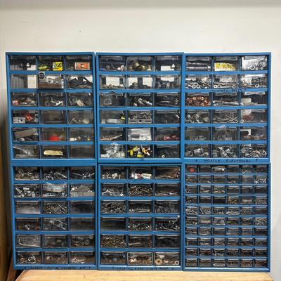 LOT 81G: Hardware Collection w/ Organizers