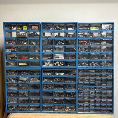 LOT 81G: Hardware Collection w/ Organizers
