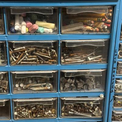 LOT 81G: Hardware Collection w/ Organizers