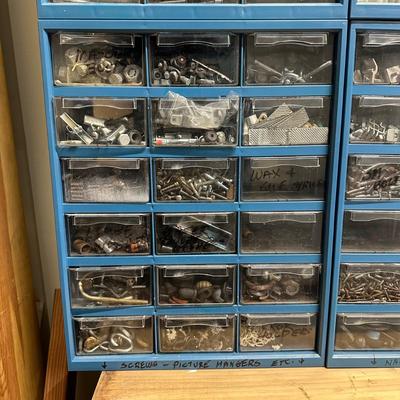 LOT 81G: Hardware Collection w/ Organizers