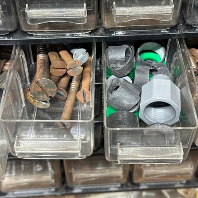 LOT 82G: Hardware w/ Organizers - All Contents Included