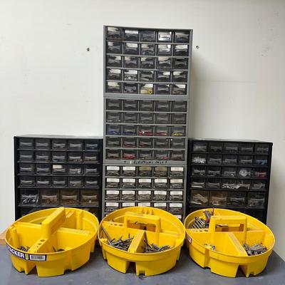 LOT 82G: Hardware w/ Organizers - All Contents Included