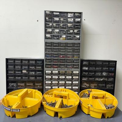 LOT 82G: Hardware w/ Organizers - All Contents Included