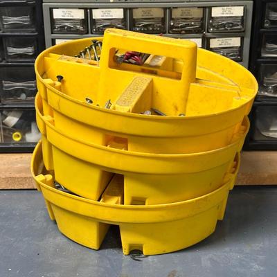 LOT 82G: Hardware w/ Organizers - All Contents Included