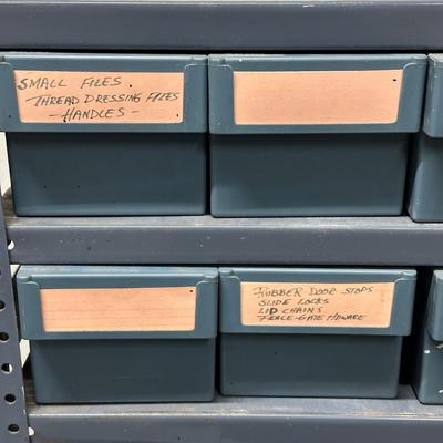 LOT 83G: 36 Drawer Organizer w/ All Contents Included - Tools, Hardware & More