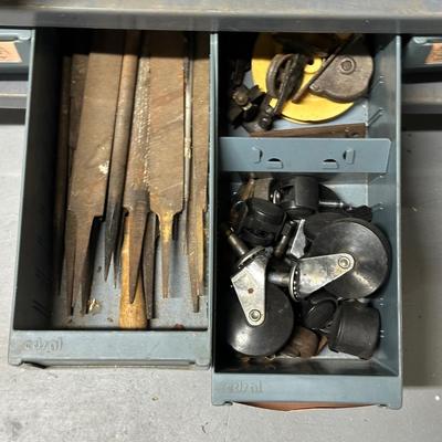 LOT 83G: 36 Drawer Organizer w/ All Contents Included - Tools, Hardware & More