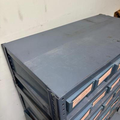 LOT 83G: 36 Drawer Organizer w/ All Contents Included - Tools, Hardware & More