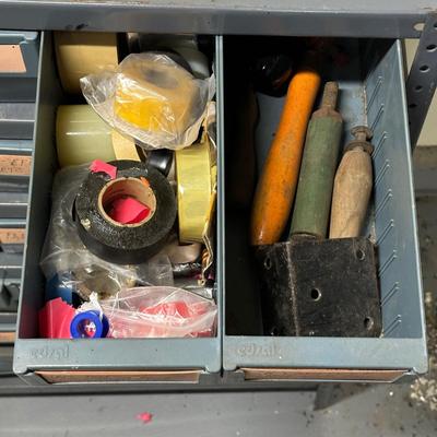 LOT 83G: 36 Drawer Organizer w/ All Contents Included - Tools, Hardware & More