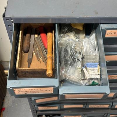 LOT 83G: 36 Drawer Organizer w/ All Contents Included - Tools, Hardware & More