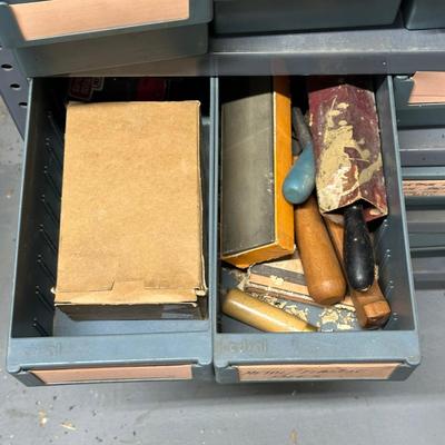 LOT 83G: 36 Drawer Organizer w/ All Contents Included - Tools, Hardware & More