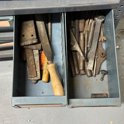 LOT 83G: 36 Drawer Organizer w/ All Contents Included - Tools, Hardware & More