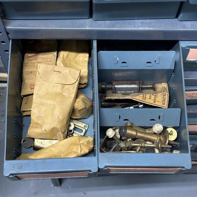 LOT 83G: 36 Drawer Organizer w/ All Contents Included - Tools, Hardware & More