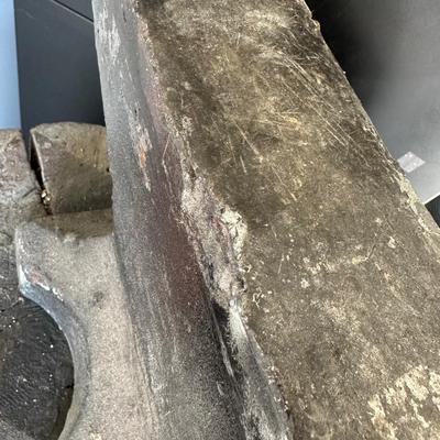 LOT 87G: Vintage Anvil w/ Stump Included