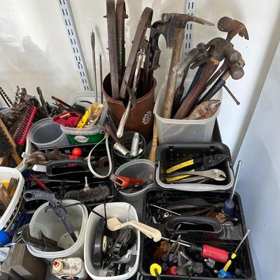 LOT 88G: 3 Tier Rolling Tool Cart w/ All Contents & Tools Included