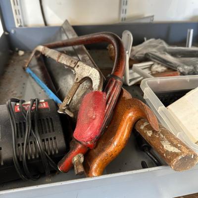 LOT 88G: 3 Tier Rolling Tool Cart w/ All Contents & Tools Included