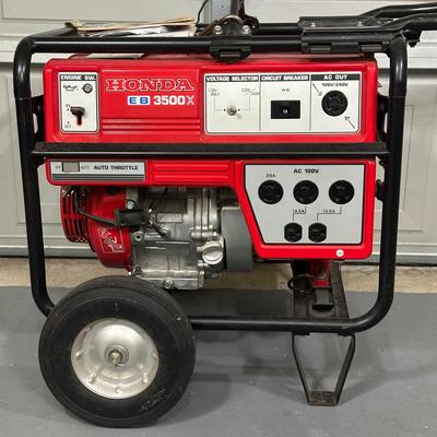 LOT 90G: Honda EB3500X Generator